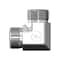 World Wide Fittings Male Flat Face O-Ring to Male Flat Face O-Ring 90 Degree Union Elbow 4505X06X04 - alternate 1